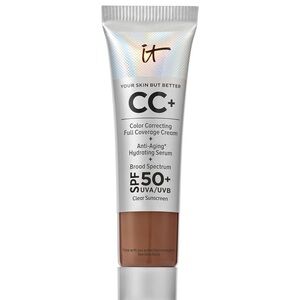 IT Cosmetics Your Skin But Better CC+ Cream Travel Size, Deep Honey - 0.4 fl oz